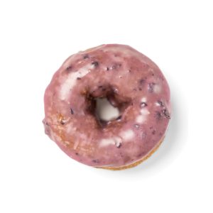 Blueberry Frosted Blueberry Cake Donut