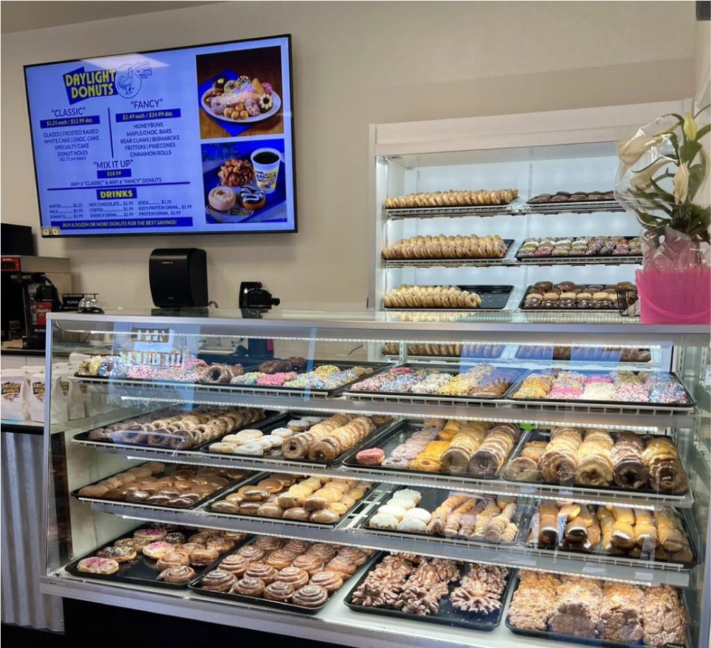 Daylight Donuts Inside Store
